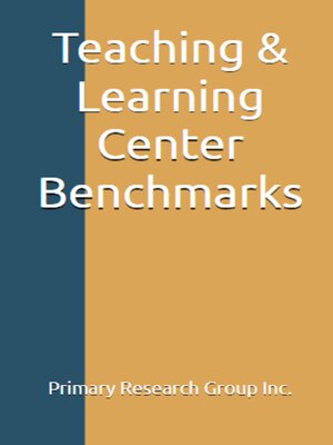 cover image of Teaching & Learning Center Benchmarks